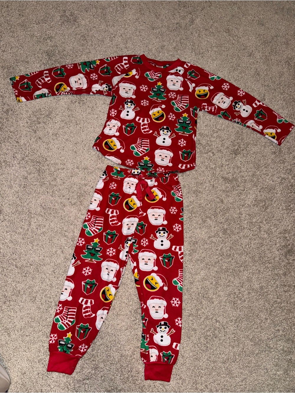 Kids Christmas Pajamas Set